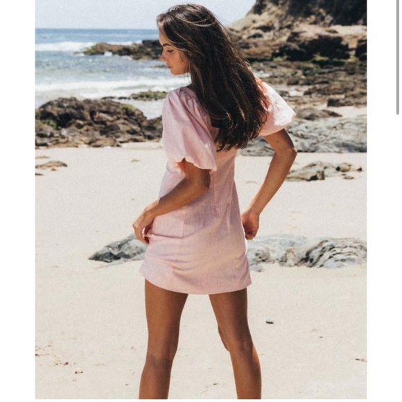 Petal & Pup: SNDYS Everday Tuscany Dress in Baby Pink NWT Size Large - Picture 5 of 9